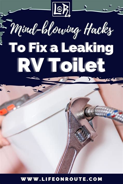 How To Fix An RV Toilet Leaking At The Base